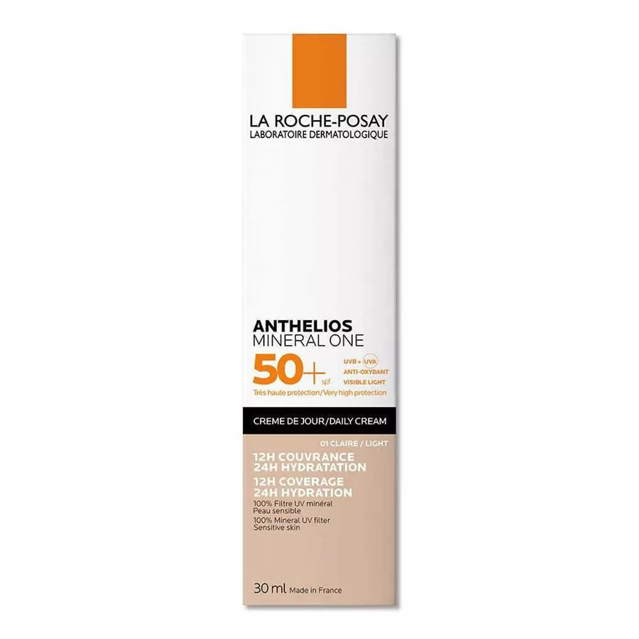 אנתליוס﻿ מינרל וואן קרם יום SPF50+‎ גוון 01 בהיר