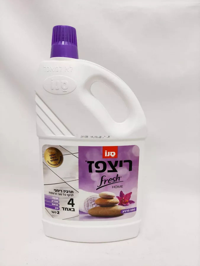 נוזל ניקוי רצפות ריצפז סנו Fresh Home בניחוח ספא מרגיע - 2 ליטר SANO