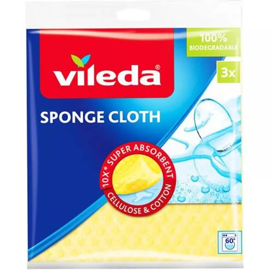 Vileda - מטליות ספונג' - יעקבי - סך הכל 3 יחידות
