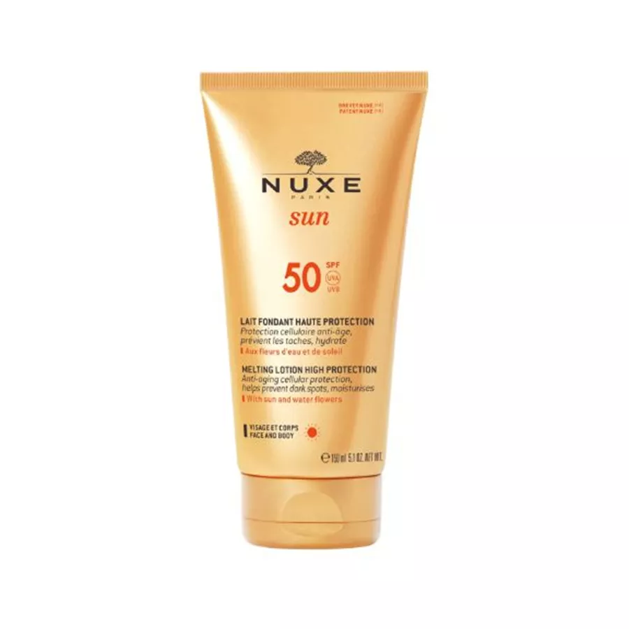 תחליב אנטי אייג'ינג להגנה מהשמש לפנים ולגוף SPF-50