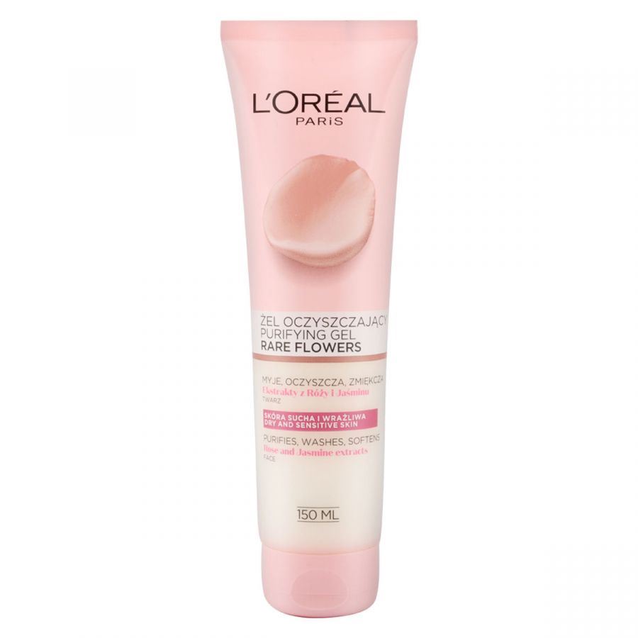 ג'ל ניקוי לפנים לעור יבש, עדין ורגיש LOREAL