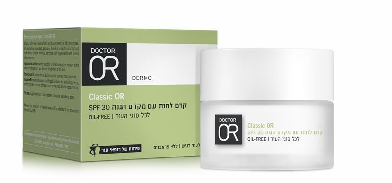 Classic OR קרם לחות עם מקדם הגנה SPF30