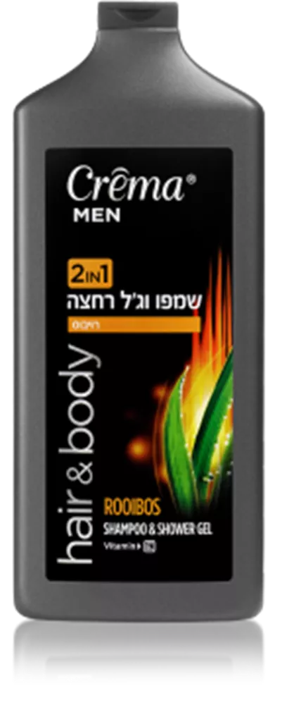 שמפו וג'ל רחצה 2 ב-1 Crema ROOIBOS