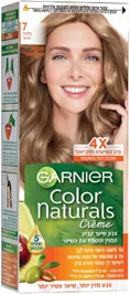 צבע לשיער Garnier Color Naturals - גוון 7 בלונד טבעי טמרה פארם
