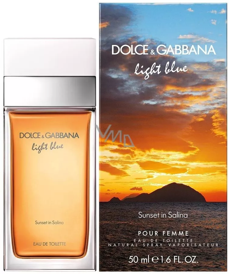 DOLCE & GABBANA light blue sunset in salina