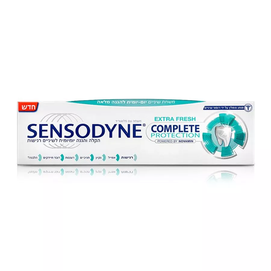 משחת שיניים להגנה מלאה אקסטרה פרש Complete protection