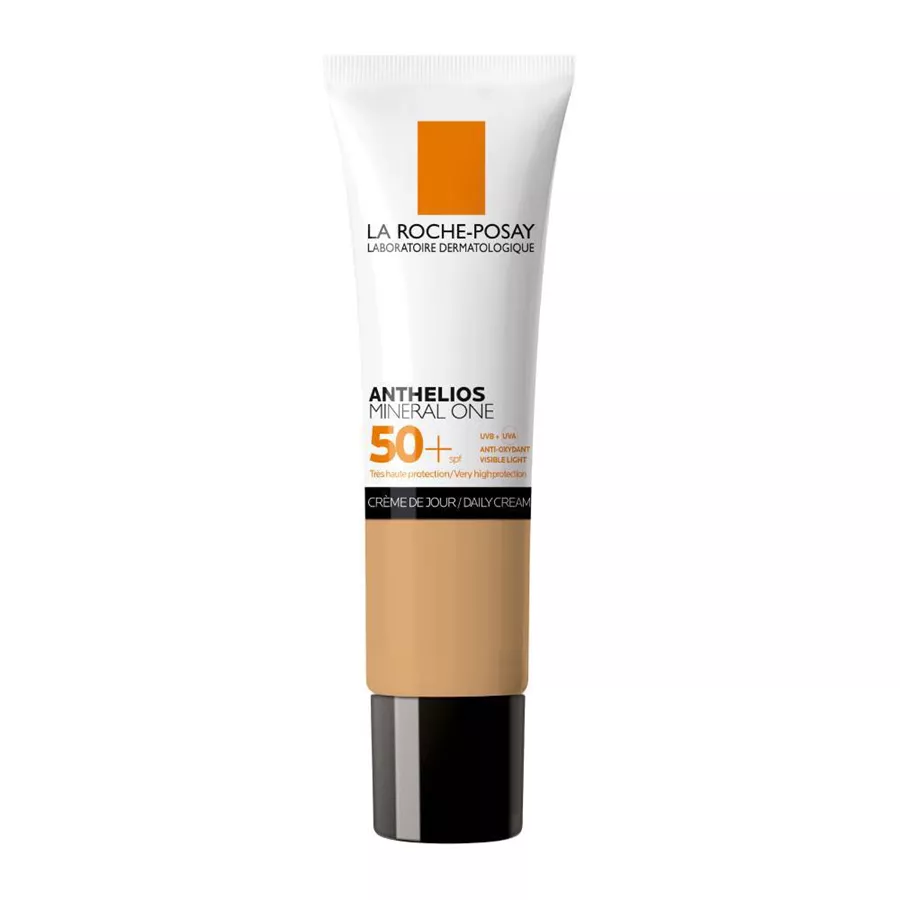 אנתליוס﻿ מינרל וואן קרם יום SPF50+‎ גוון 04 חום