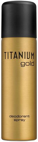 CARELINE TITANIUM דאודורנט ספריי גולד