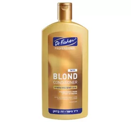 ד"ר פישר BLOND מרכך לשיער בהיר-בלונדיני טמרה פארם