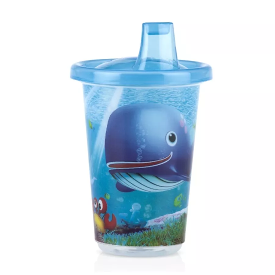 כוס ומכסה מצוירים