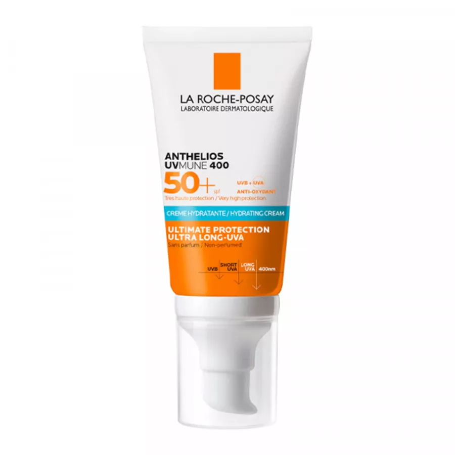 אנתליוס﻿﻿ אולטרה UVMUNE400 קרם לחות לפנים SPF50+‎